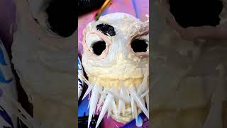 DIY Venom Mask using  cheap spirit Halloween mask!  #shorts #halloween #spirithalloween