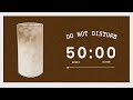 ☕ 4 Hour Study With Me (latte) | 50/10 Pomodoro w/ Cozy Lofi Music 📚