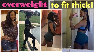 MY FITNESS JOURNEY | HOW I WENT FROM OVERWEIGHT TO FIT THICK!