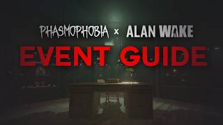 COMPLETE ALAN WAKE EVENT GUIDE - PHASMOPHOBIA (Puzzles, Charms, & Dolls Locations)