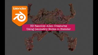 LIVENODING Random Creature Limbs Using Geometry Nodes