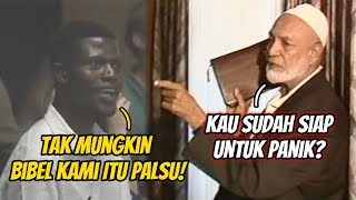 PANIK! PARA MISIONARIS INI KALANG KABUT BERHADAPAN DENGAN AHMED DEEDAT.