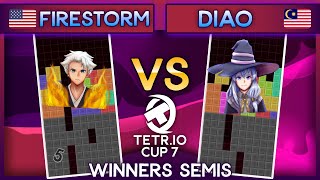 TETR.IO Cup 7 - FireStorm Vs. Diao - Winners Semis