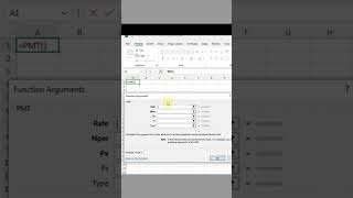 Financial formula in excel#newexcel #exceltips #exceltech #exceltricks #ytshorts