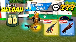 OG Fortnite Reload | High Kill Gameplay | Keyboard \u0026 Mouse