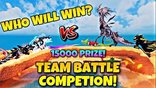 I made TEAMS COMPETE for 15k MUSHROOMS | Creatures of Sonaria