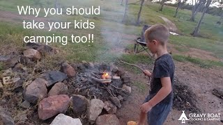 Why should you go camping with your kids?