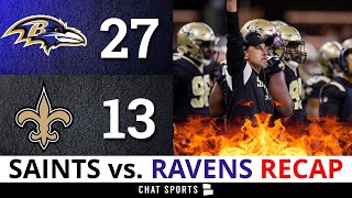 Dennis Allen Hot Seat? New Orleans Saints Recap After 27-13 Loss vs. Ravens Ft. Marcus Davenport