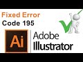 how to fix sorry installation failed - (error code 195) adobe all products -windows 10\8\7\8.1