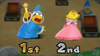 Mario Party 9 - Garden Battle - Kamek vs Peach