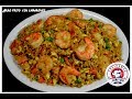 Arroz frito chino con camarones - Comida China Arroz frito chino con camarones - Comida China