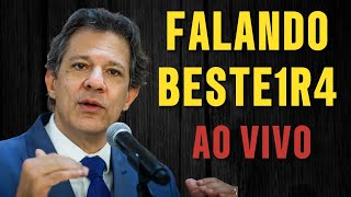 Desnorteado ao vivo na TV Ministro Haddad revela desespero da esquerda