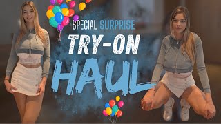 [4K] 360° Get Ready With Ari |  SPECIAL SURPRISE Try-On (2024)