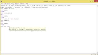Python - 36 - Converting Variable Types