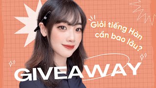 Mất bao lâu để giỏi tiếng Hàn? | GIVEAWAY mừng 11.000 subscribers | Yuseong in the sky