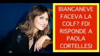 BIANCANEVE FACEVA LA COLF? FDI RISPONDE A PAOLA CORTELLESI PER LA POLEMICA SUL PATRIARCATO