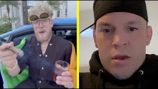 Nate Diaz Reacts To Jake Paul Calling Out Conor McGregor