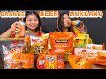 ORANGE BEER BLAST WITH @gurungeatingchannel  ORANGE OVERLOAD!!!