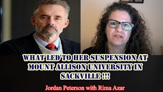 Jordan Peterson - What led to her suspension at Mount Allison University in Sackville !!!