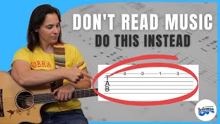 An EASIER Alternative to Reading Music for Guitar in Only 7 Minutes!