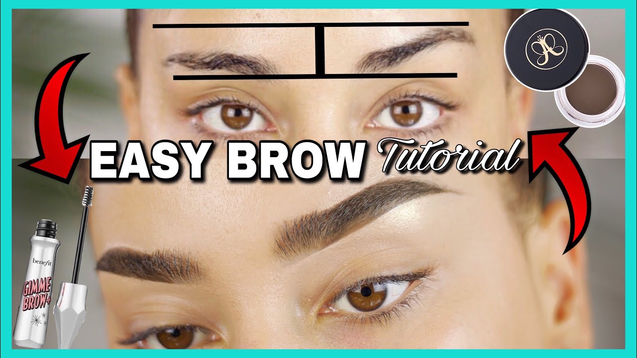 How To Draw Uneven Eyebrows