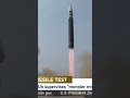 Kim Jong-Un supervises missile test 🇰🇵