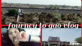 Journey vlog🚆 Journey to gao😊 || The Pari Tomar Vlogs