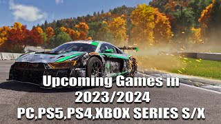 Upcoming Games in 2023/2024 on PC, PS4,PS5,XBOX SERIES S/X,SWITCH