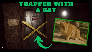 A Cat is Your Only Friend While You Try to Escape a Haunted Stairway | Stairway 7