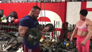 Bicep Drop Set Of Death At EliteFTS - Justin Harris Powerlifting Workout