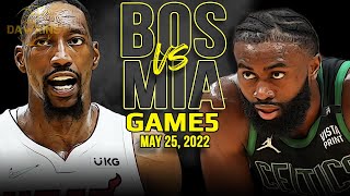 Boston Celtics vs Miami Heat Game 5 Full Highlights 2022 ECF | FreeDawkins