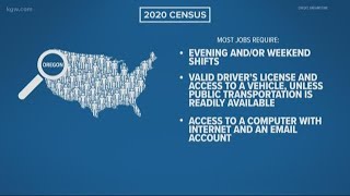 Want to work for the 2020 U.S. census in Oregon? Here's how.