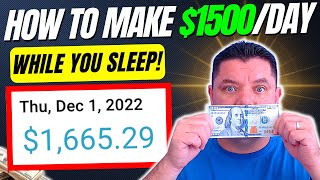 Affiliate Marketing 2023: How YOU Can Make $1,500 Daily While You Sleep!