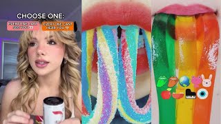 💖Text To Speech 💖 ASMR Satisfying Eating || @Bailey Spinn|| POVs Tiktok Compilations 2023 # 1