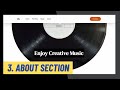 Design A Modern Responsive Musician Portfolio Website Using HTML, CSS & JS (Part 3)