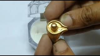 S9034-04 - Aadhyathmik Powerful Consecrated Ashtadathu Shivling Angooti Ring Shiva Lingam Modhiram