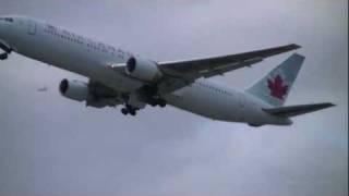 Air Canada B767 Close Up Takeoff Zurich [HD]