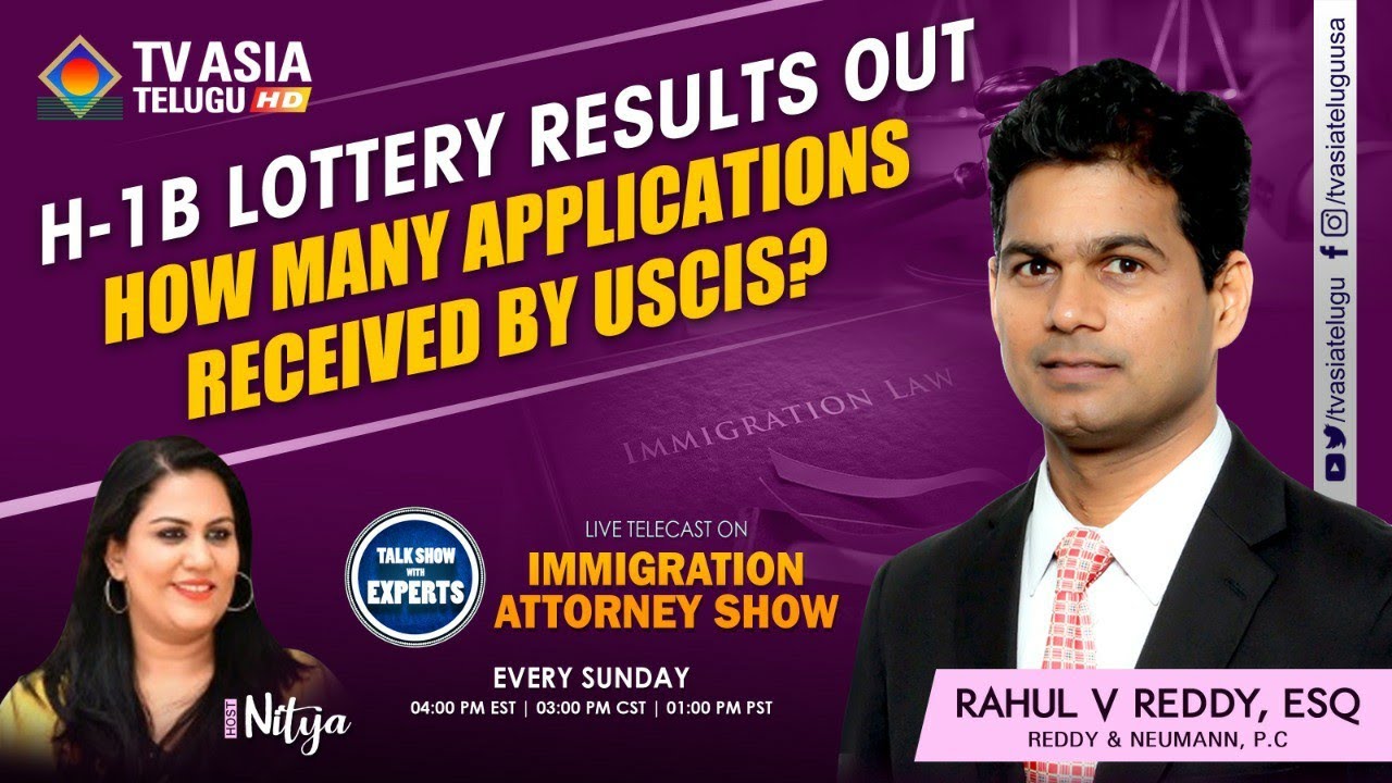 H-1b Lottery Results Out - How Many Applications Received By USCIS ...