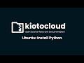 Ubuntu: Install Python
