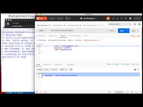 7 Ruby on Rails API JWT CRUD 7 Ruby on Rails API JWT CRUD