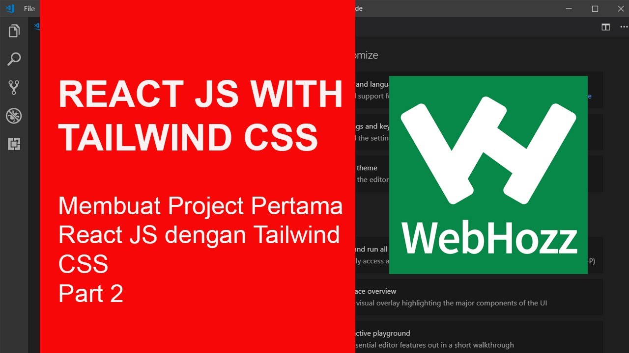 Belajar React Js React Js Dengan Tailwind Css Part 2 Youtube