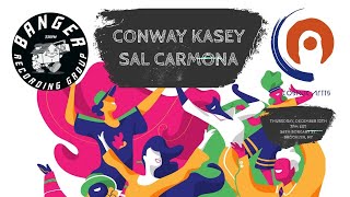 CONWAY KASEY \u0026 SAL CARMONA LISTENING SESSION @ COSMIC ARTTS IN BROOKLYN (BANGER RECORDING GROUP)