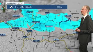 Widespread accumulating snow Thursday night; slick Friday morning commute