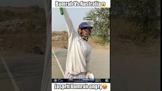 Jasprit bumrah vs Australia😱 #shorts #cricket