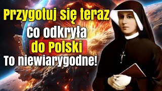 Wizja św. Faustyny: krytyczne ostrzeżenie dla Polski!