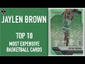 Jaylen Brown: Top 10 Most Expensive Basketball Cards Sold on Ebay (July - September 2020)