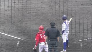 2017/04/08NTT東日本・喜納淳弥#10(京町中※鶴見シニア→成立学園高→桐蔭横浜大)第2打席