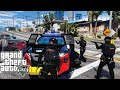 Patroli Pasukan Densus88 Diserang Gangster Bersenjata || GTA 5 Mod Polisi Indonesia