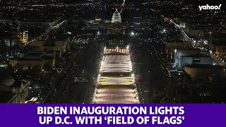 Joe Biden’s inauguration lights up Washington, D.C. with ‘Field of Flags’