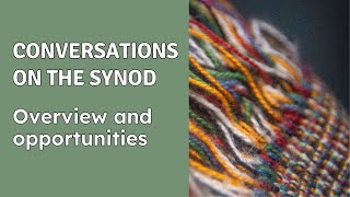 Conversations on the Synod: Overview and opportunities